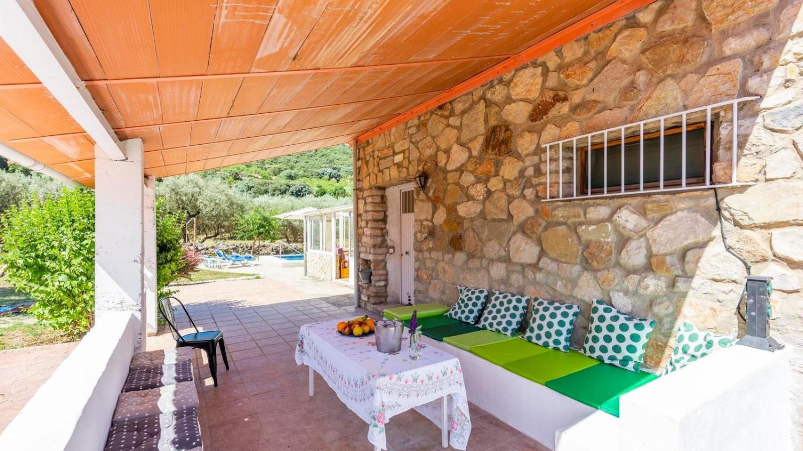 Casa Rural El Ciruelo Loco Alfarnate By Ruralidays Alfarnatejo Dış mekan fotoğraf
